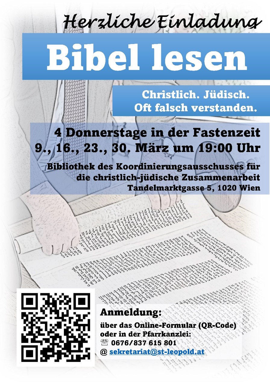 Bibel lesen christlich jüdisch