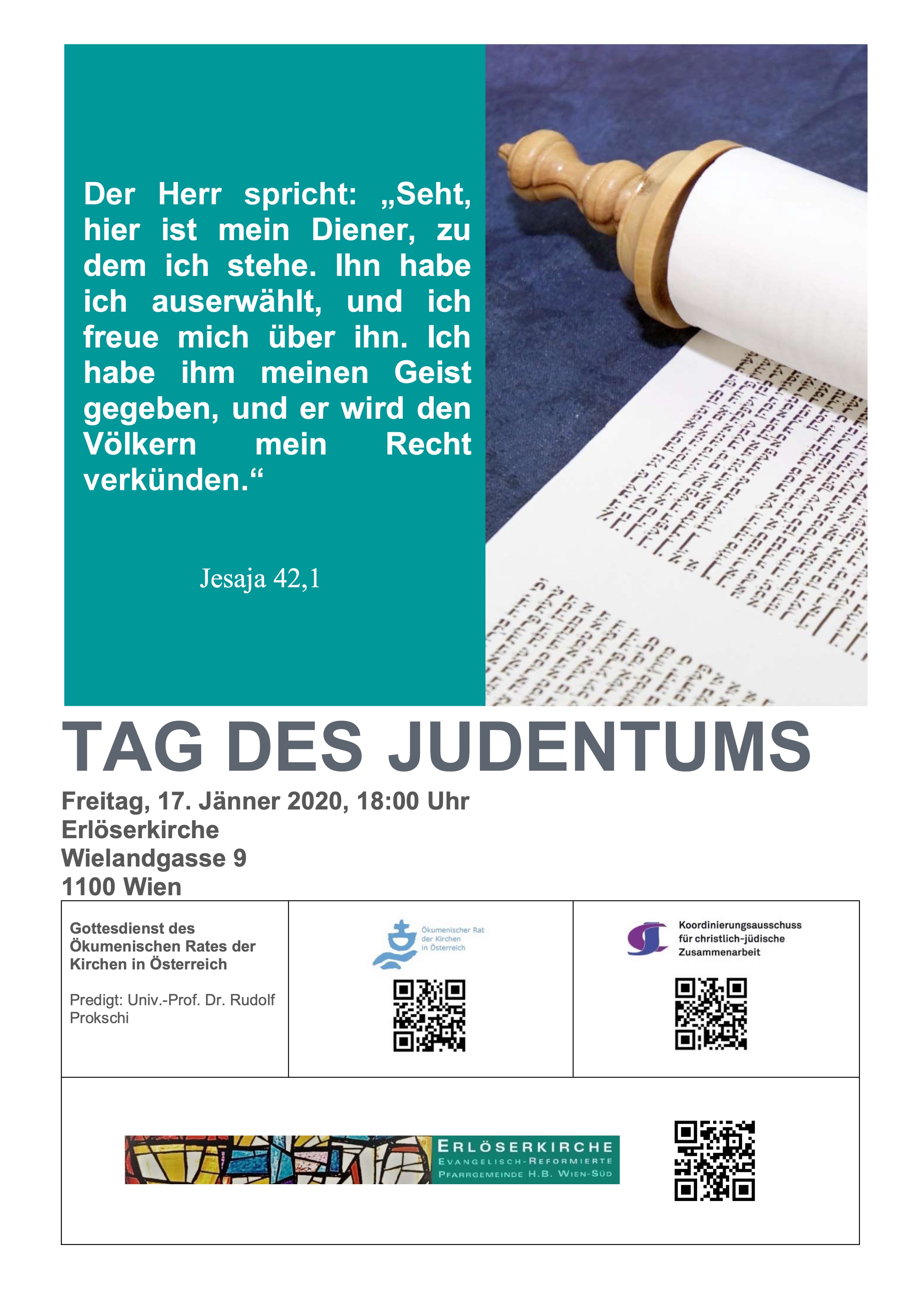 Plakat_ÖkuGD Tag des Judentum 2020